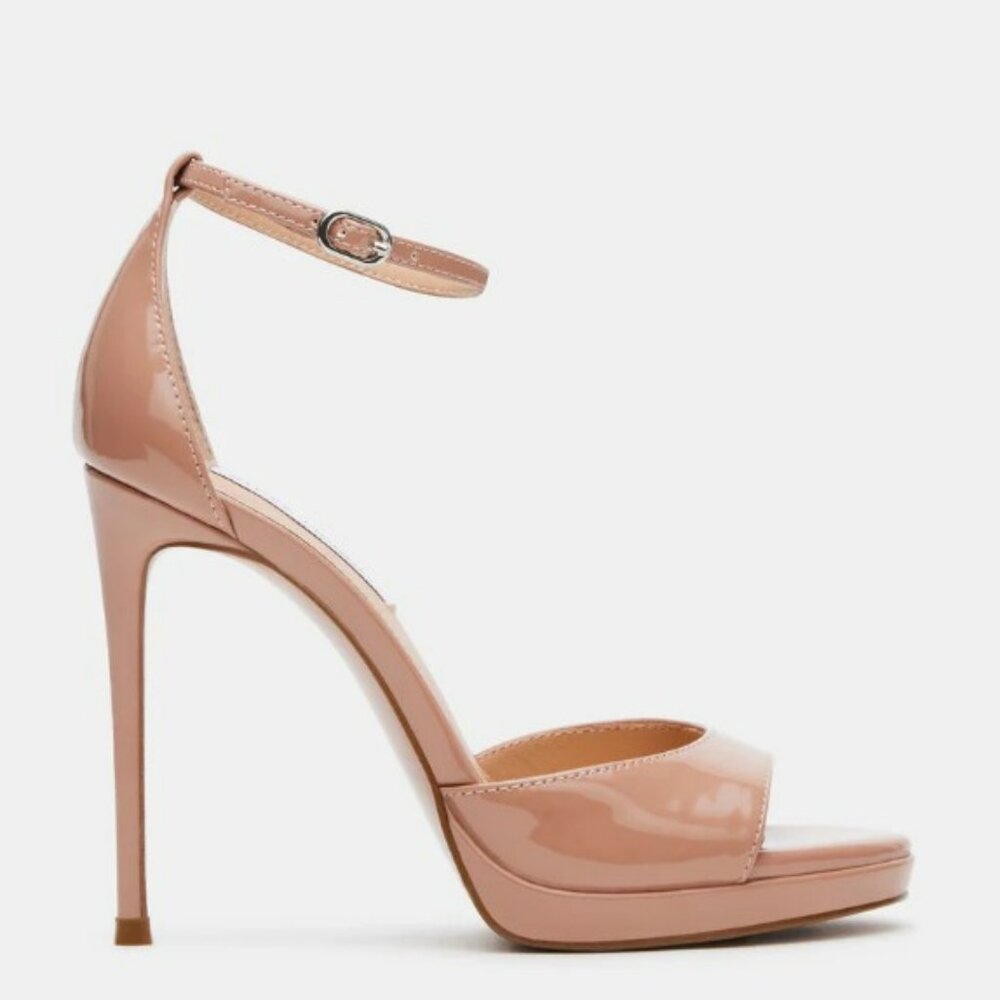 Steve Madden Wiley Blush Patent High Heel- BRAND NEW, NEVER WORN, IN BOX